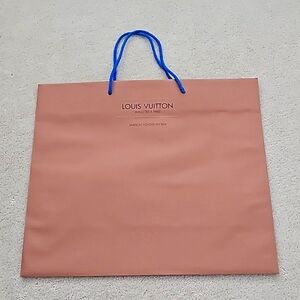 Louis Vuitton large paper shopping bag